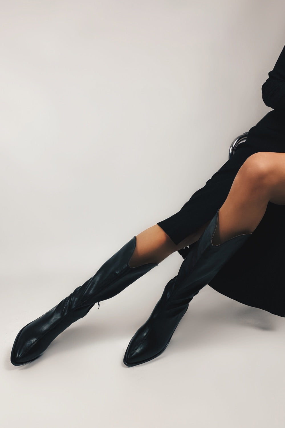 COURTNEY BLACK BOOTS