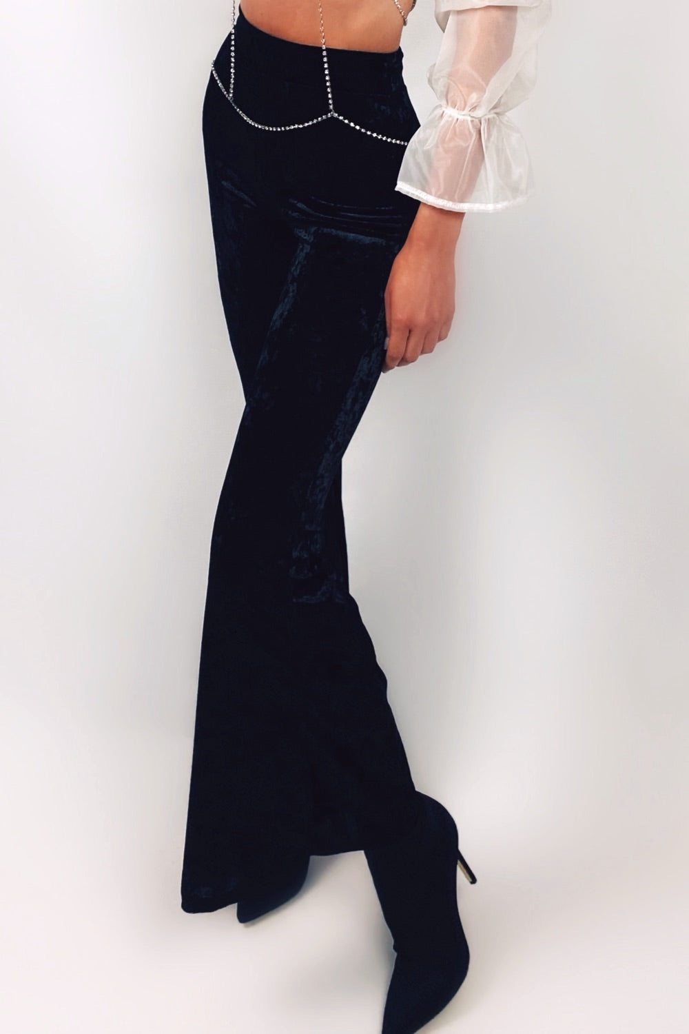 STELLA BLACK TROUSERS