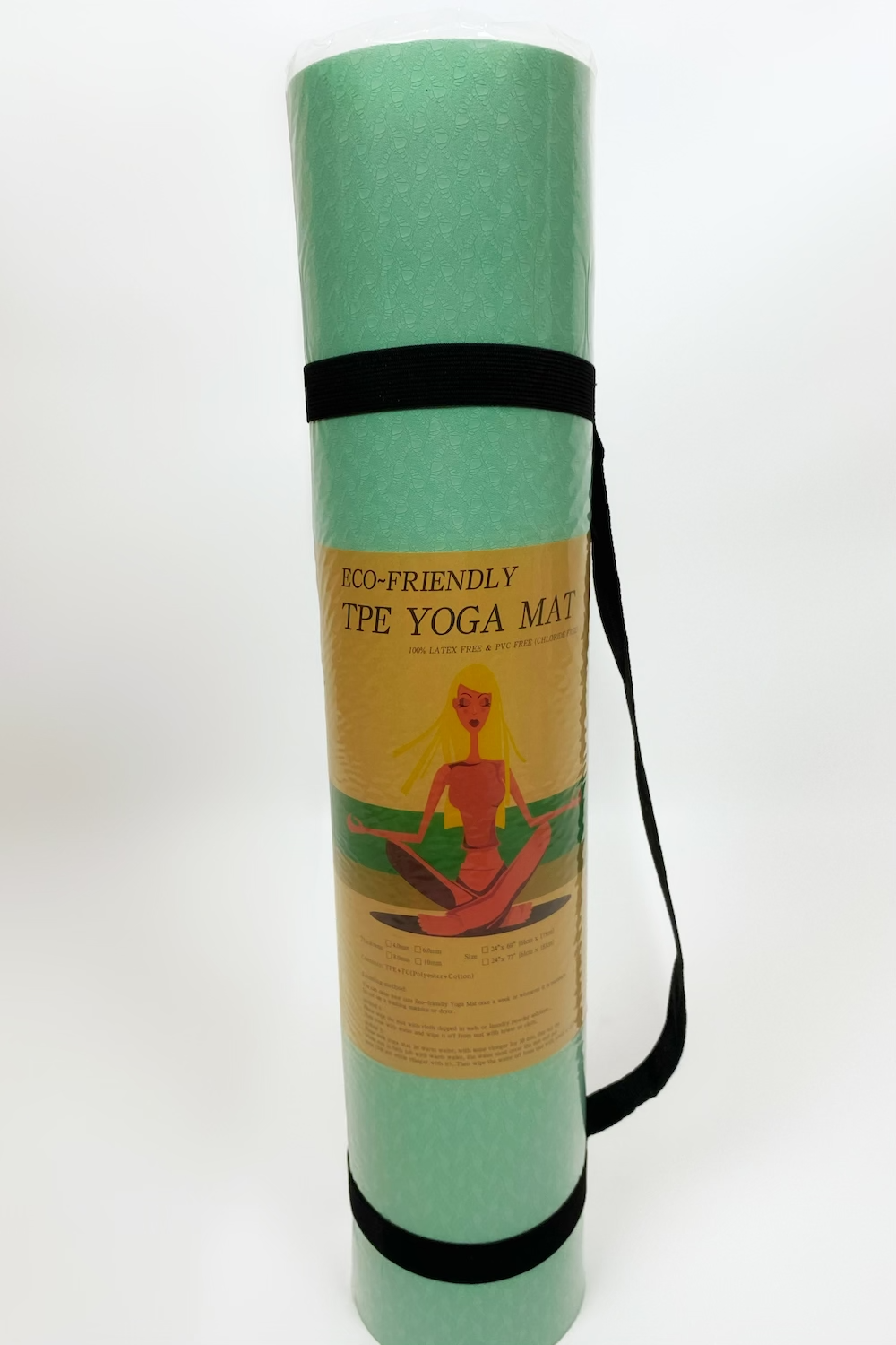 YOGA MAT GREEN/GRAY