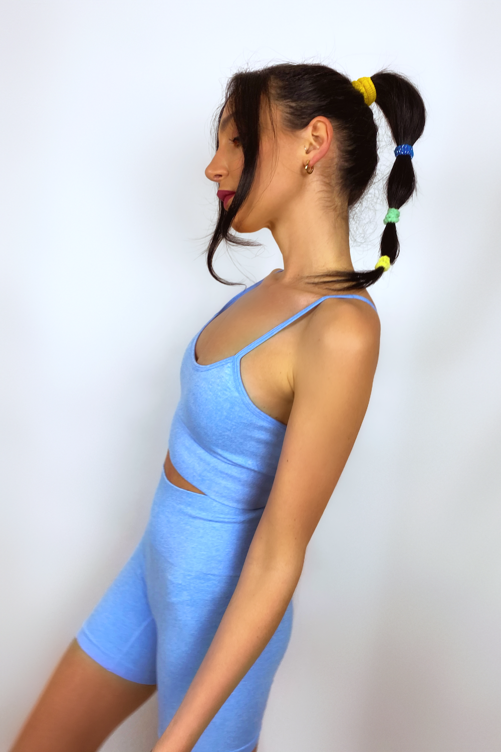 MILA SHORT SET LIGHT BLUE