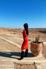 KORINA RED DRESS