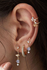 BUTTERFLY EARRINGS SET