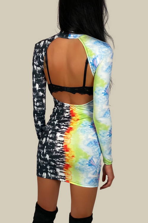 MIREA TIE-DYE DRESS