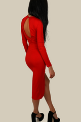 KORINA RED DRESS