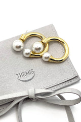 AIKO GOLD EARRINGS