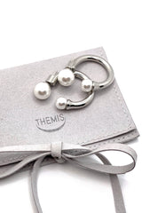 AIKO SILVER EARRINGS