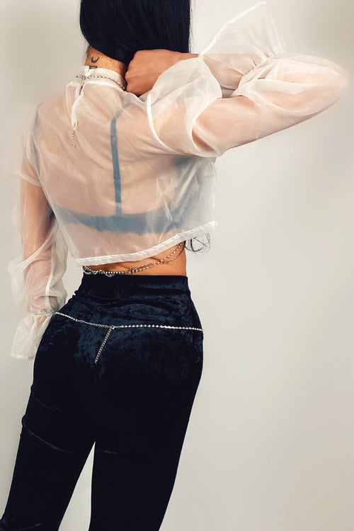 IRINA WHITE BLOUSE