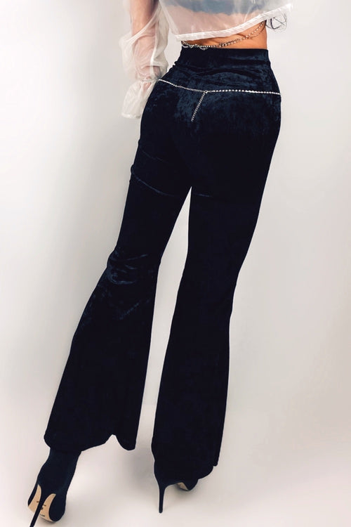 STELLA BLACK TROUSERS