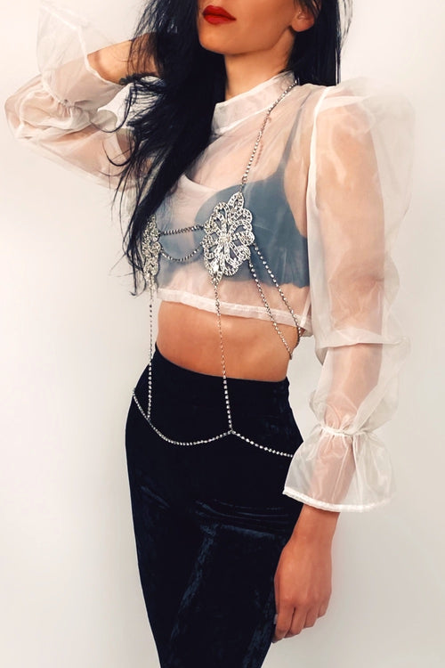 IRINA WHITE BLOUSE