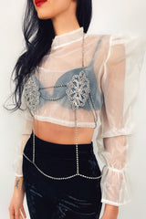 IRINA WHITE BLOUSE