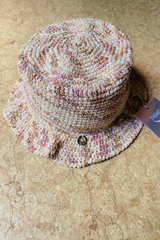 CROCHET BUCKET HAT SAND