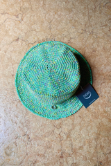 CROCHET BUCKET HAT MINT