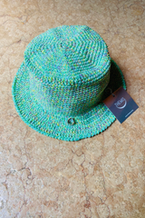 CROCHET BUCKET HAT MINT