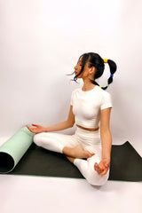 YOGA MAT GREEN/GRAY