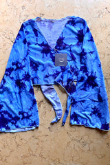 BABI CROP TOP BLUE