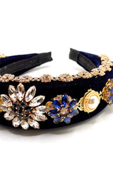 MARY BLUE HEADBAND