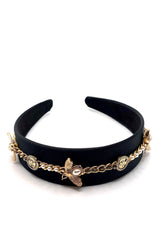 CATHERINE BLACK HEADBAND