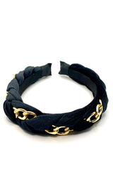 ALEXANDRA BLACK HEADBAND