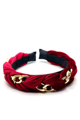 ALEXANDRA RED HEADBAND