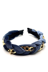 ALEXANDRA BLUE HEADBAND