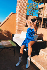 JAMILA BLUE DRESS