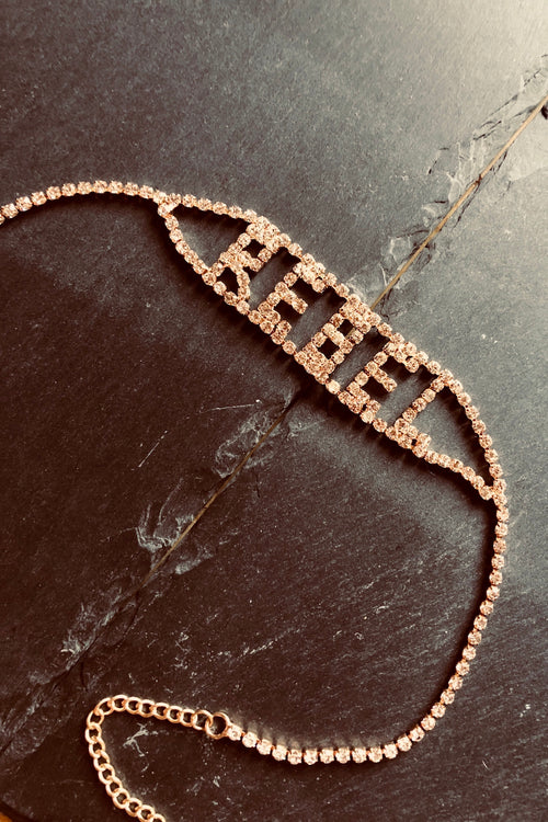 REBEL GOLD CHOKER