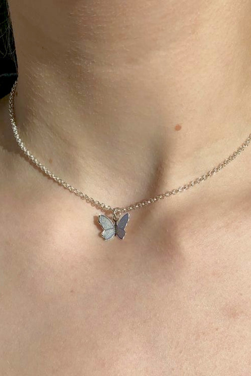 FLY SILVER CHOKER