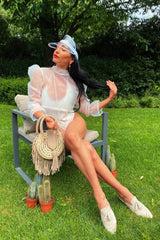 IRINA WHITE BLOUSE