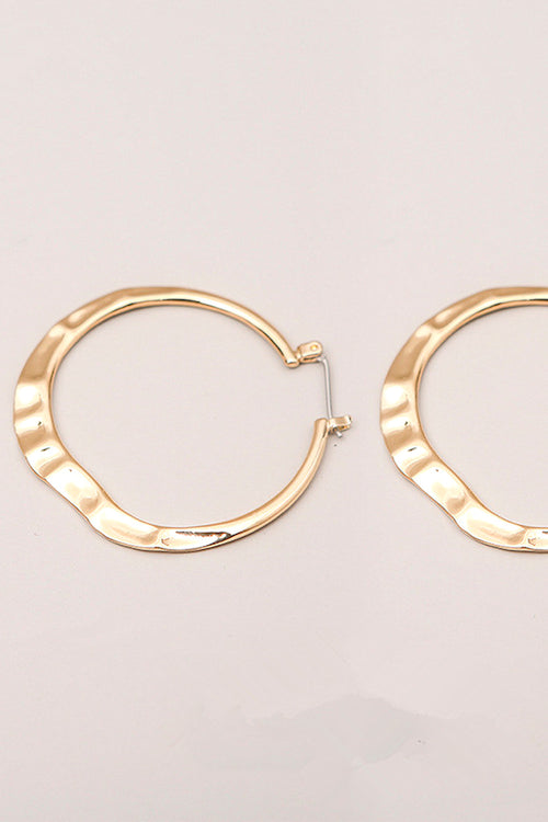 IRREGULAR HOOP EARRINGS