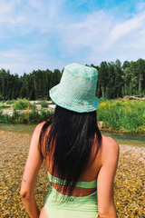 CROCHET BUCKET HAT MINT