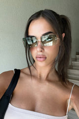 LOREN GREEN SUNGLASSES